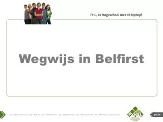 wegwijs in belfirst