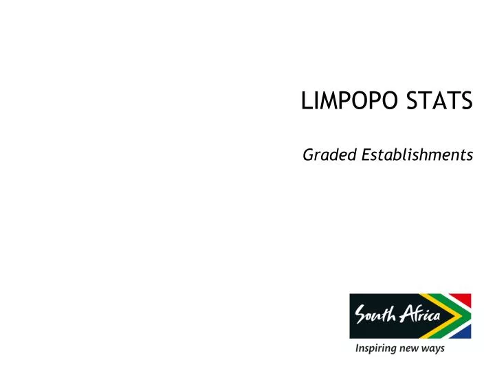limpopo stats graded establishments