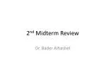 2 nd Midterm Review - slide 1