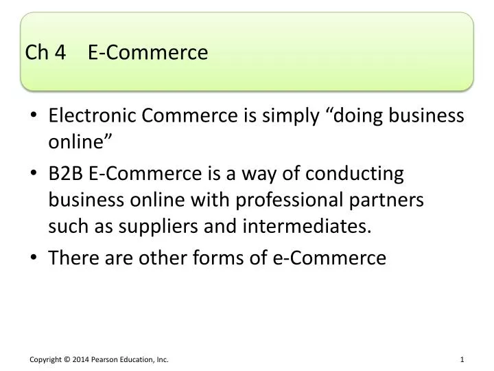 ch 4 e commerce