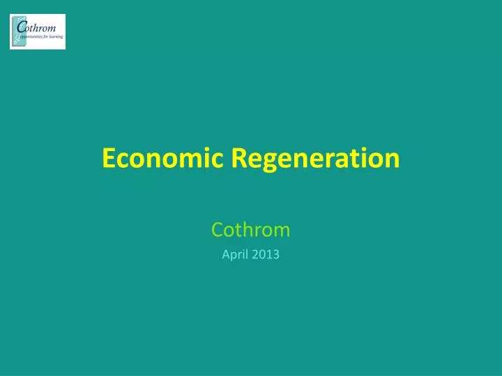 economic regeneration