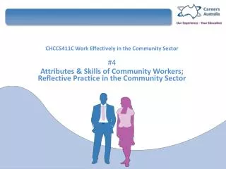 CHCCS411C Work Effectively in the Community Sector #4 Attributes &amp; Skills of Community Workers; Reflective Practi