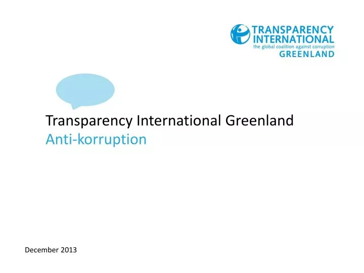 transparency international greenland