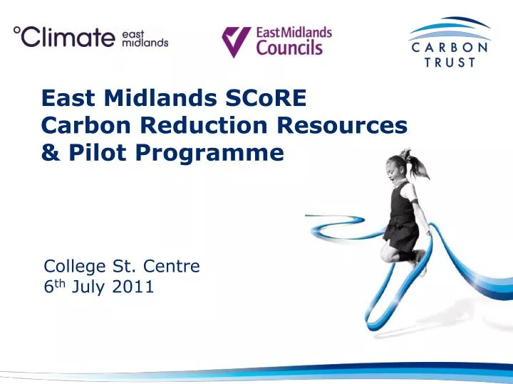 east midlands score carbon reduction resources pilot programme