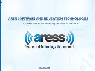 Aress software and education technologies