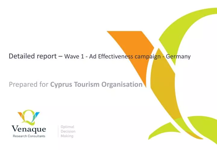 detailed report wave 1 ad effectiveness campaign germany