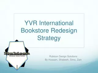 YVR International Bookstore Redesign Strategy