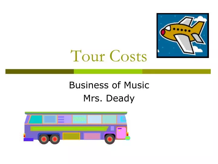 tour costs