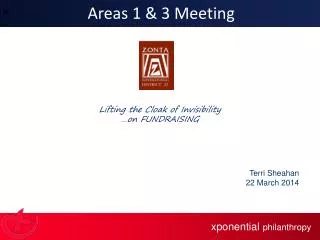 Areas 1 &amp; 3 Meeting