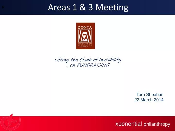 areas 1 3 meeting