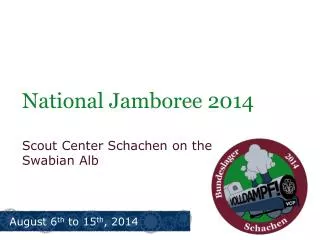National Jamboree 2014