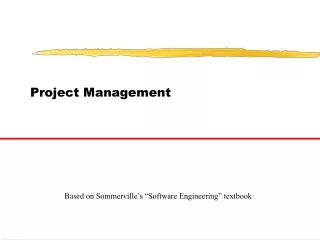 Project Management