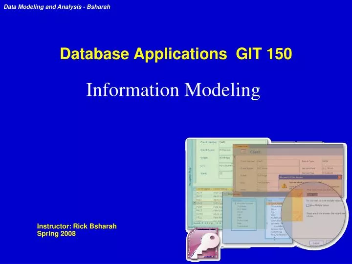 database applications git 150