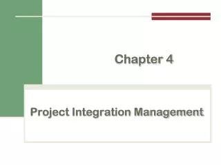 Project Integration Management