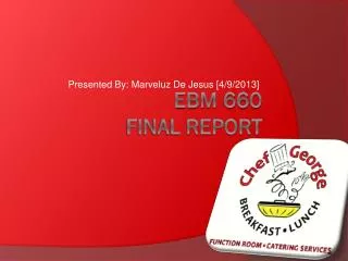 EBM 660 final report