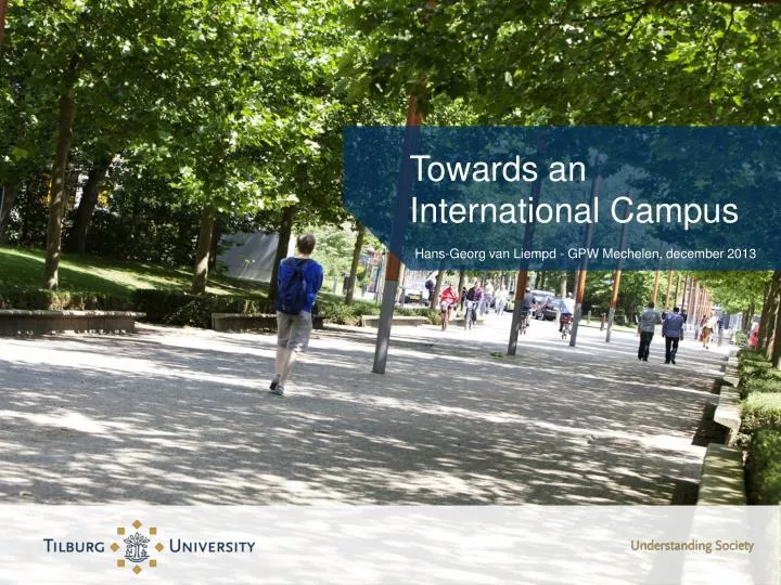 towards an international campus