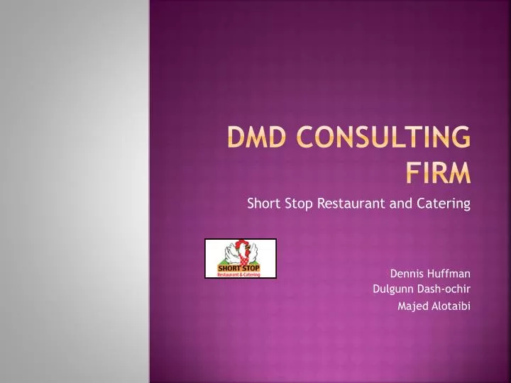 dmd consulting firm