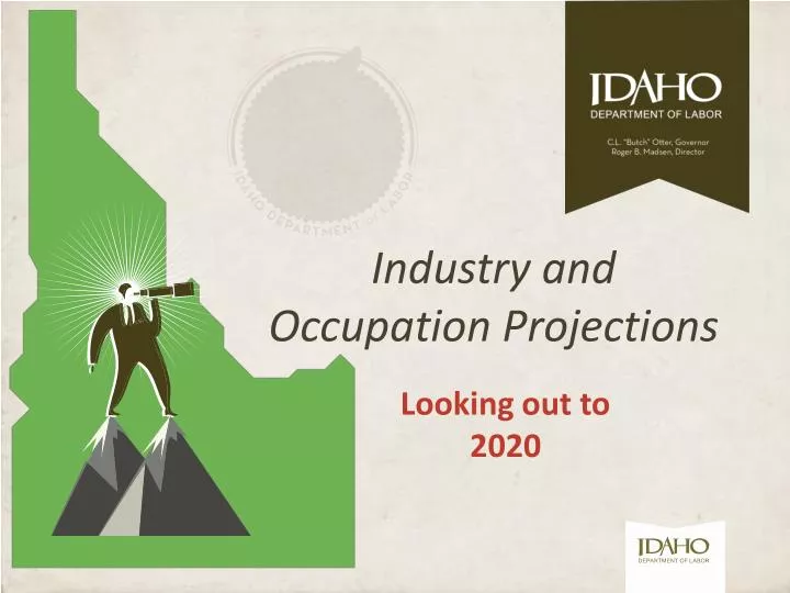 industry and occupation projections