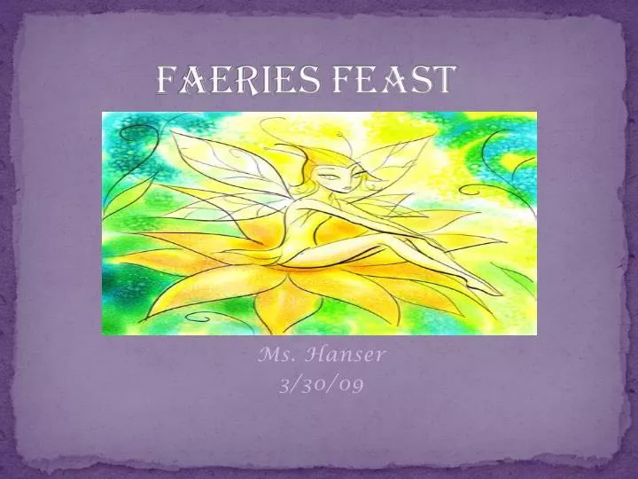 f aeries feast