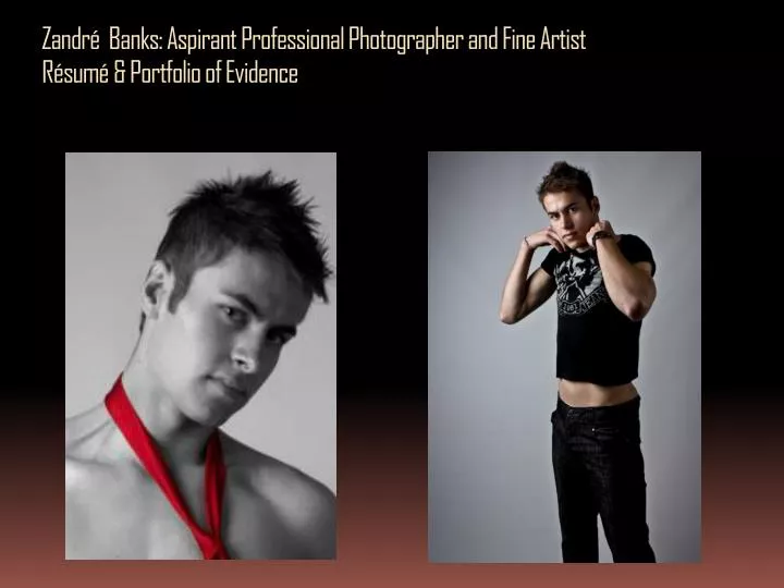 zandr banks aspirant professional photographer and fine artist r sum portfolio of evidence