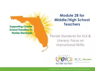Module 2B for Middle/High School Teachers
