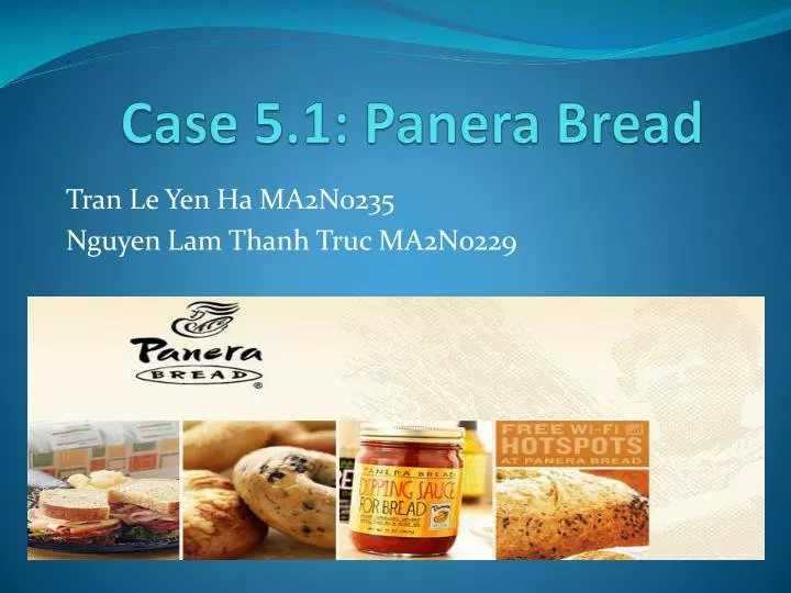 case 5 1 panera bread