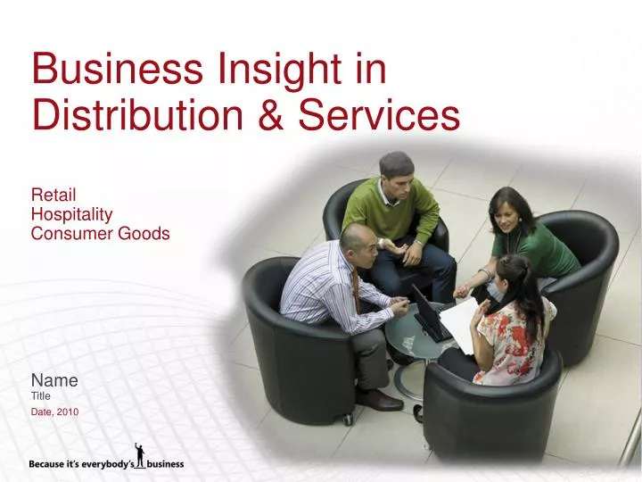 business insight in distribution services retail hospitality consumer goods