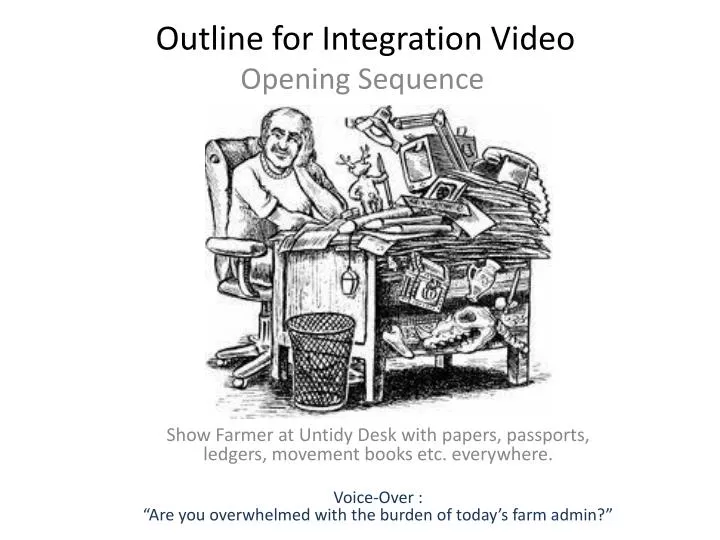 outline for integration video