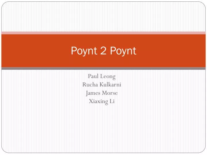 poynt 2 poynt