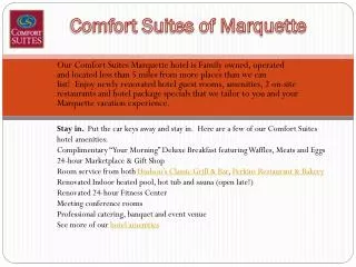 Comfort Suites of Marquette