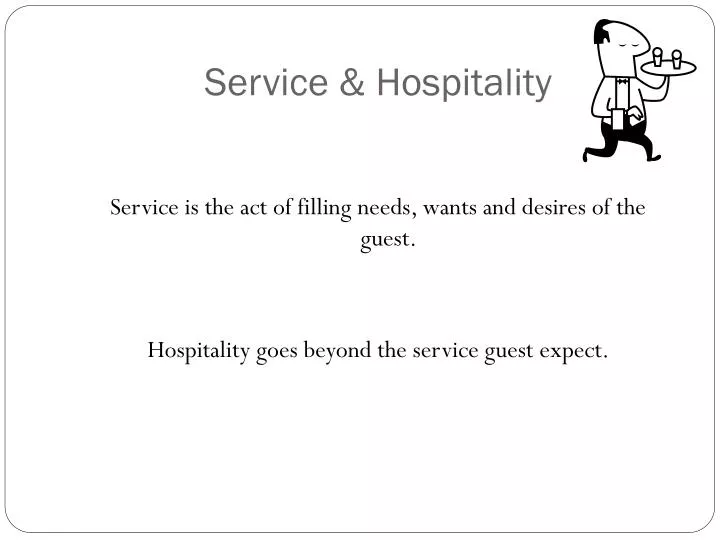 service hospitality