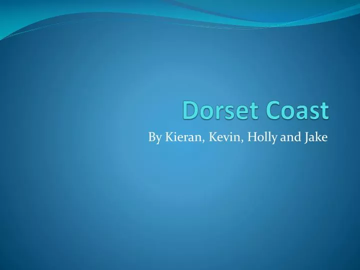 dorset coast