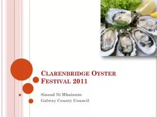 Clarenbridge Oyster Festival 2011