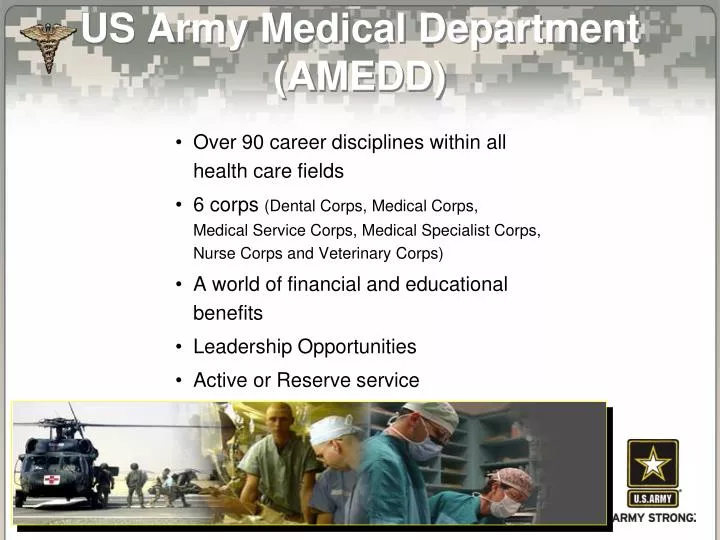 us army medical department amedd