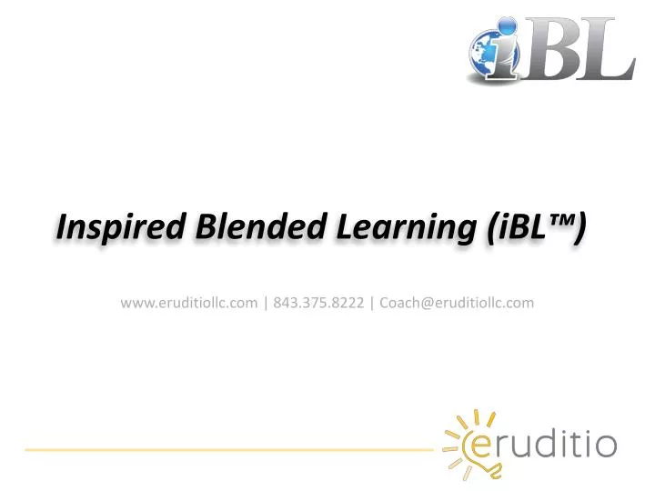 inspired blended learning ibl