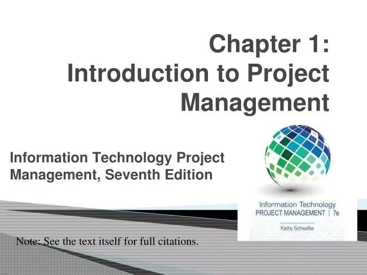 chapter 1 introduction to project management