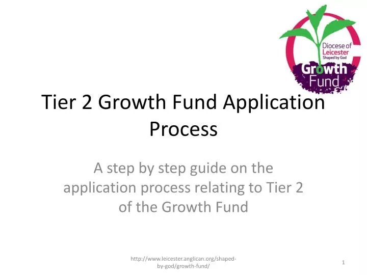 tier 2 growth fund application process