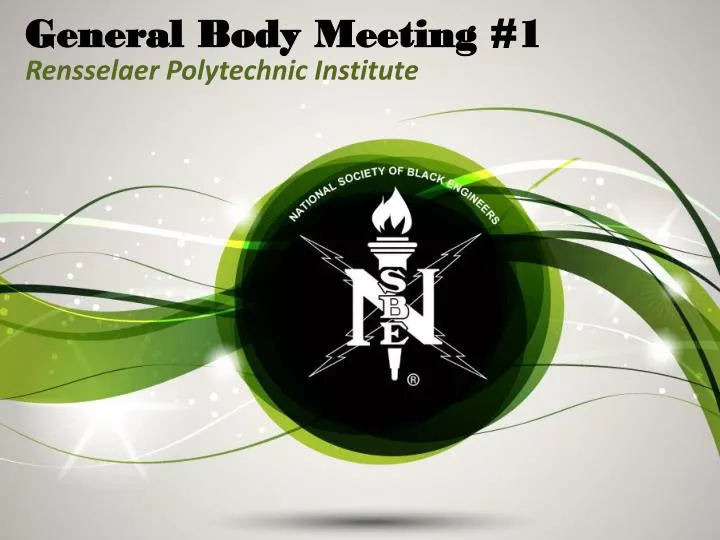 general body meeting 1