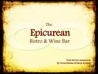The Epicurean
