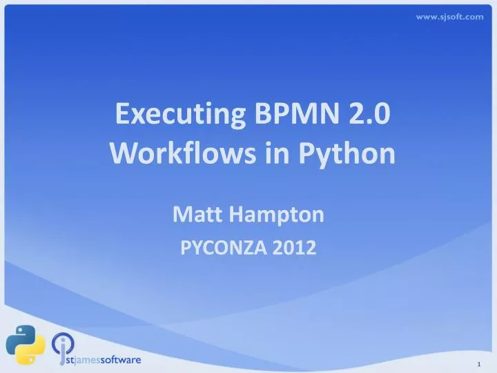 executing bpmn 2 0 workflows in python