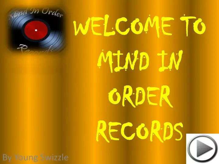 welcome to mind in order records
