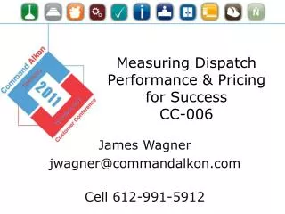 Measuring Dispatch Performance &amp; Pricing for Success CC-006