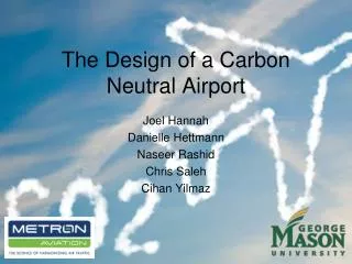 The Design of a Carbon Neutral Airport