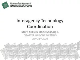Interagency Technology Coordination