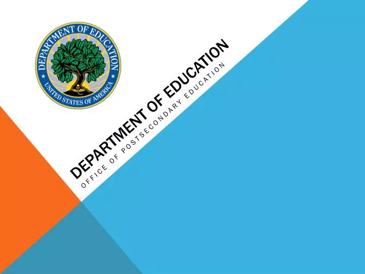 department of education