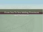 Expanding Canada: From Sea to Sea and the Role of Law and Order in the West - slide 1