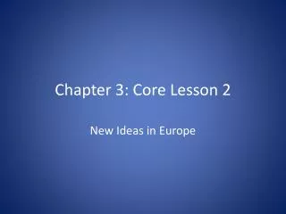 chapter 3 core lesson 2