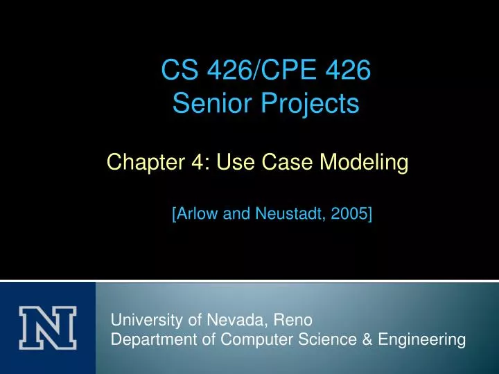 chapter 4 use case modeling