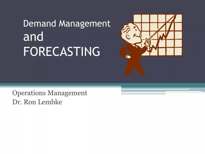 demand management and forecasting