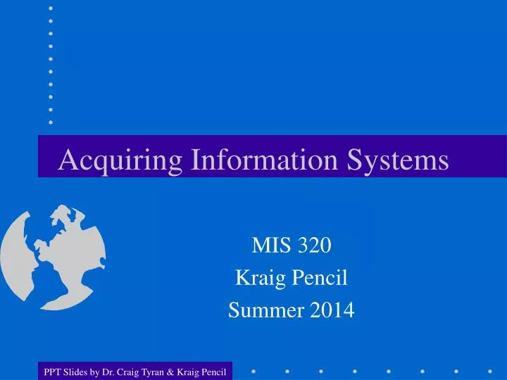 acquiring information systems